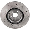 thumbnail image 4 of New Vented Brake Disc Compatible With Audi A6 Quattro Sport 4 Cyl 2.0L A6 Sport 4 Cyl 2.0L A6 Quattro Premium 4 Cyl 2.0L 2012-2019 By 12133134 45586 850443 60073064 45586G 980939R, 4 of 4
