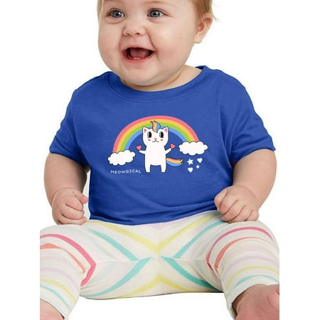 

Meowgical Unicorn Cat T-Shirt Infant -Image by Shutterstock 6 Months