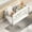 White-Free Size, variant on Hovmgk Stainless Steel Sink Rack, Hanging Kitchen Organizer, Double-Layer Drainage Shelf for Kitchen & Bathroom Storage, Space-Saving Countertop Organizer with Water Filtration
