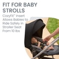 thumbnail image 4 of Britax Grove™ Modular Stroller, Lightweight Stroller with CozyFit™ Insert and Bumper Bar, 6 Ways to Ride, SafeWash, Pindot Onyx, 4 of 5