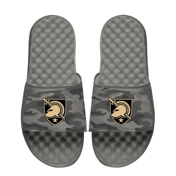 Men's ISlide  Gray Army Black Knights Camo Slide Sandals