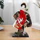 thumbnail image 3 of Figuras en Miniatura de Muñeca Geisha Japonesa de 30 Cm, Estatua de Niña, Escultura de Figura Coleccionable de Geisha Asiática para Escritorio, Dormit , ROJO Soledad muñeca japonesa, 3 of 6
