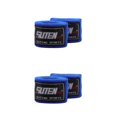 thumbnail image 1 of Yuarrent Correas de boxeo de 2,5 metros de largo para adultos, 1 par de vendas elásticas para manos, entrenamiento de boxeo, correas de protección de azul 2piezas Yuarrent CBP002930, 1 of 5