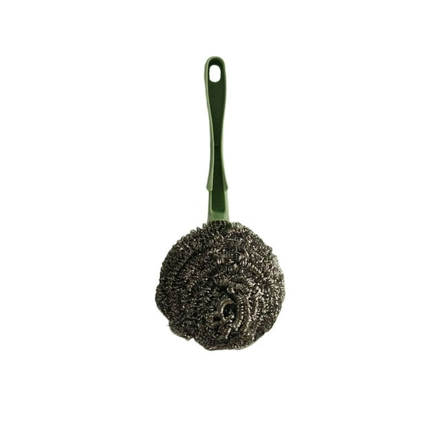 Cepillo de limpieza de alambre de acero Billuyoard ABS con mango largo para cocina y hogar