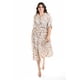 thumbnail image 5 of Vestido largo animal print Roman Fashion /Tallas Extras, 1765 (Cafe animal print) cafe 42, 5 of 6