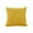 Yellow, variant on Throw Pillow Decorative 16x16in Cozy Velvet Lumbar Cushion for Couch Sofa Bed Living Room Home