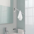 thumbnail image 3 of Wall Mounted Clothes Hanger Rack Rotatable Stainless Steel Clothes Organizer with Swing Arm Holder, 3 of 5