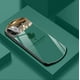 thumbnail image 1 of Funda de teléfono de vidrio templado de hoja de arce ovalada bonita de lujo para iPhone 14 13 12 11 Pro Max XS XR X SE 8 7 6 Plus, funda de silicona con espejo Tan Jianjun unisex, 1 of 2