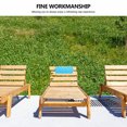 thumbnail image 3 of KONTONTY Beach Chair Sponge Pillow Blue Chair Accessory 1Pack, 3 of 8