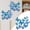 Blue, variant on Cute 3D Butterfly Refrigerator Magnets Plastic Waterproof Magnet Decals Strong Hold for Kitchen Home Office Whiteboard Locker Decor Gift Butterfly Decorations Red 12Pcs