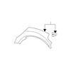 Genuine OE Acura Side Trim Panel - 77560-SZN-A03ZA