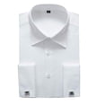 thumbnail image 2 of Alimens & Gentle Chemises Habillées Coupe Régulière à Poignets Français (Cufflink Inclus), 2 of 4