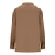 thumbnail image 5 of Chaquetas y abrigos de mezclilla sin capucha de manga larga para mujer, blusa lisa de moda, abrigo de manga larga con bolsillos, cárdigan, blusa de poliéster para mujer, 5 of 6