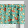 thumbnail image 3 of Ambesonne Woodland Window Valance, Fox and Hen Bicycle, 54" X 18", Multicolor, 3 of 5