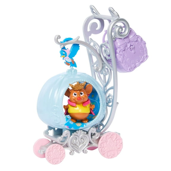Disney Princess Animal Friend Carriages with 5 Accessories, Fashion Doll Size, Inspired by Movies