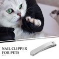 thumbnail image 3 of ADDHAT Cortaúñas Profesional Para Mascotas Con Hojas De Inoxidable Y Angular En Plata, 3 of 8