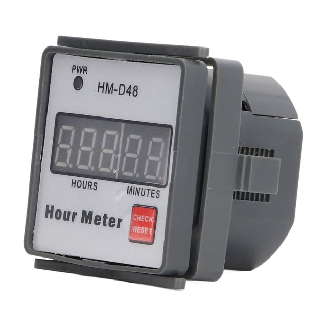 Working Hour Timer,Hour Meter Digital Display Timer Hour Gauge Modern Innovation
