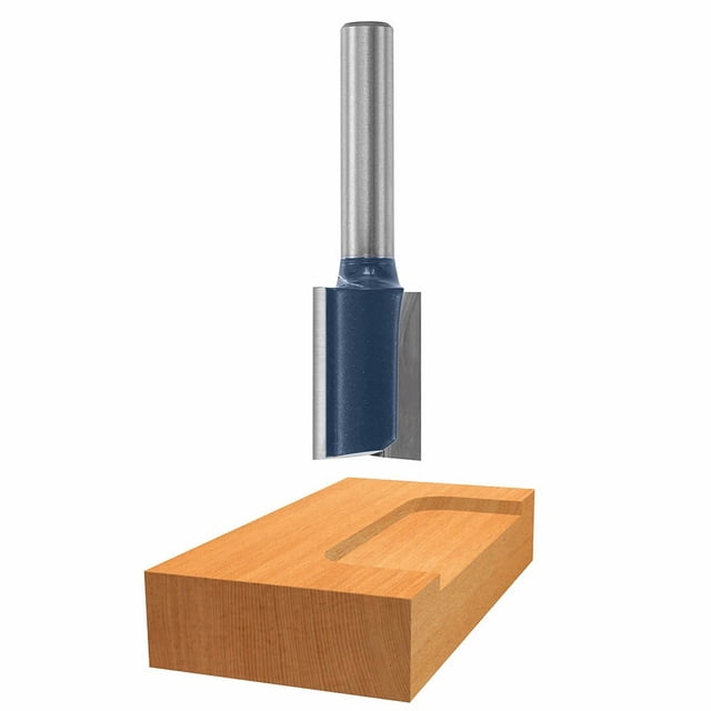 Fresa para Router Bosch 85248MC 3/4 pulg con Punta de Carburo para Bisagra