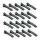 thumbnail image 1 of Pinzas para el cabello Fernando 20 Piezas Negras Dentadas 6 CM, 1 of 8
