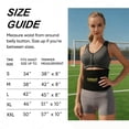 thumbnail image 2 of MANIFIQUE Waist Trainer for Women & Men Sweat Band Waist Trimmer for Training & Working Out, 2 of 5