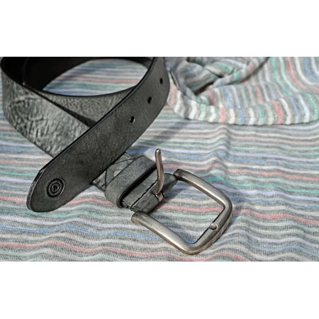 Laminated Poster Buckle Belt Buckle Leather Belt Metal Belts Poster Print 24 X 36 Walmart Com