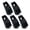 5 packs, variant on Heavy Duty Drill Bit Dust Collector Cover Drill Dust Catcher For Electric Hammer Impacts Drills Ashes Proof Trapping Device
