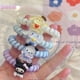 thumbnail image 2 of Lindo rollo de Cinnamoroll de Hello Kitty de Sanrio, My Melody, Kuromi, Pochacco, elástico para el cabello, regalos de dibujos animados para novias, accesorios para el cabello, 2 of 3