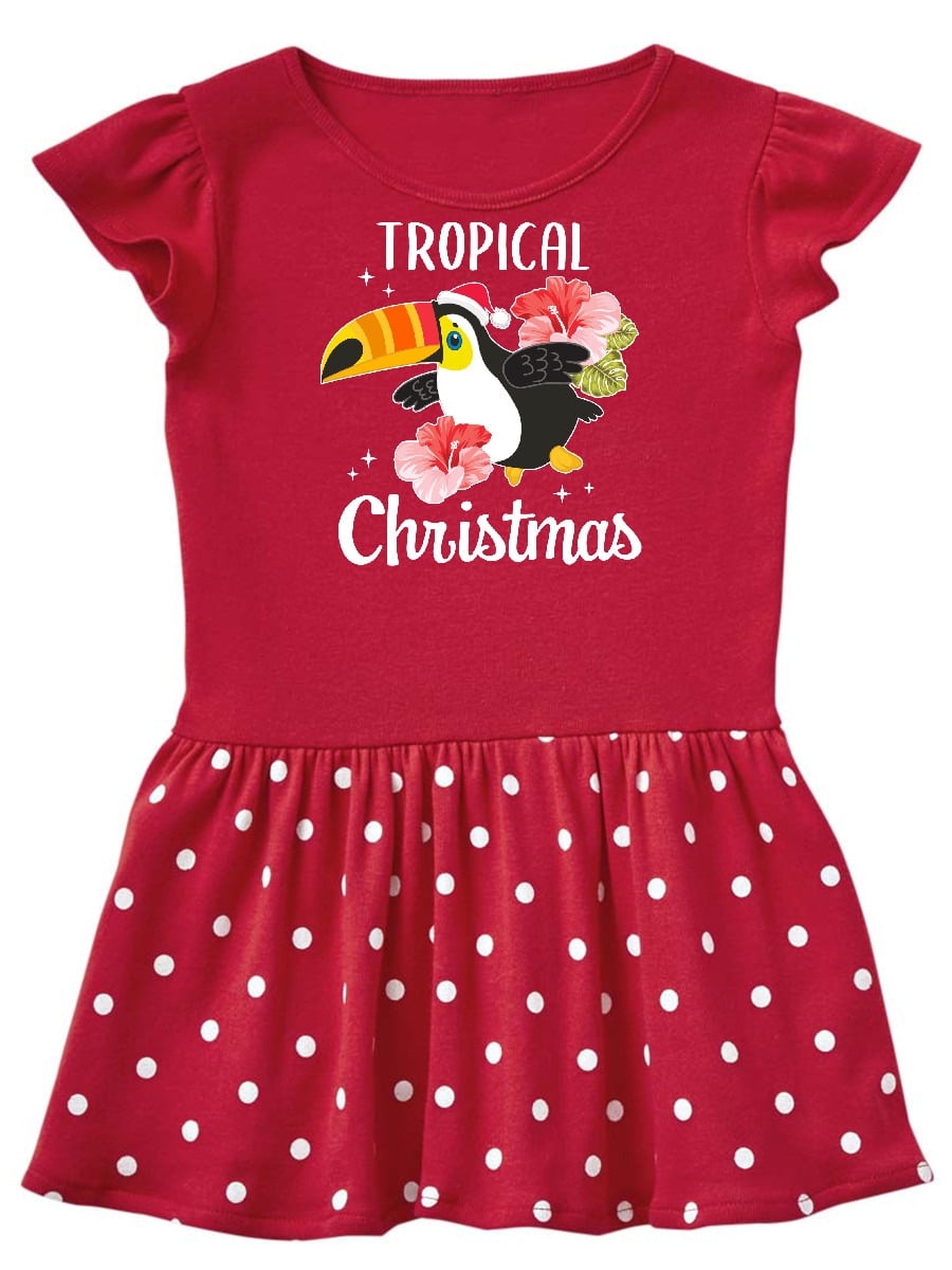 tropical christmas dress
