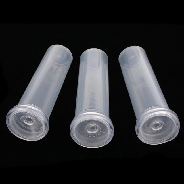 Tuberías de agua de plástico / tubería / viales para arreglos florales, suministros de floristería Transparente_10.5x3.5cm BLESIY Tubos de agua de flores
