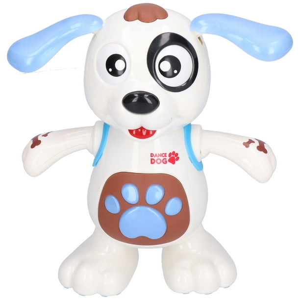 Garosa Robot de danse musicale chien jouet de chiot interactif en plastique  jouet de chien de chant intelligent pour bébé enfant, chien robot, chien de  danse 