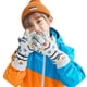 thumbnail image 3 of Guantes de esquí para niños, guantes de invierno para niños, cálidos, con forro polar, para jugar en la nieve, impermeables, 3 of 6