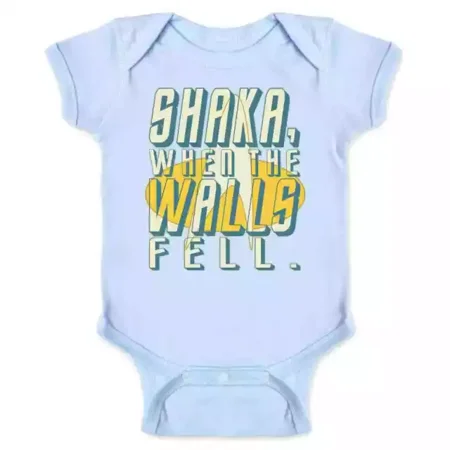 Shaka When The Walls Fell Darmok Scifi Funny Baby Bodysuit Cute Baby Onesie, BABY BODYSUIT LAT 4424