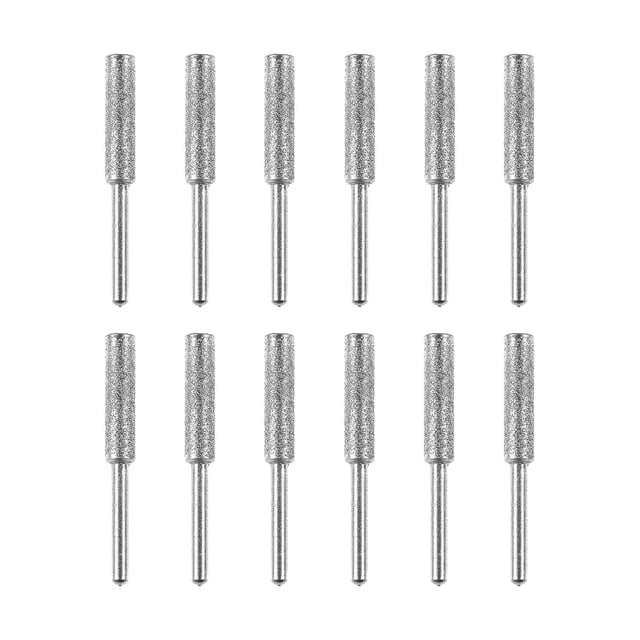 Afilador de motosierra Zulema de diamante de 12 piezas para moto eléctrica 4mm