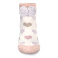 thumbnail image 5 of MeMoi Women's Color Hearts Buttersoft Plush Lined Low Cut Socks - Mens - Male, 5 of 7
