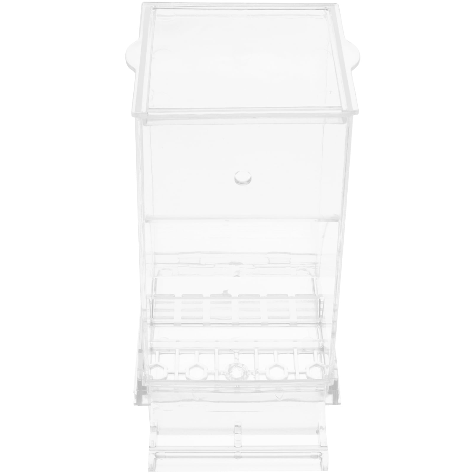 Automatic Parrot Feeder Bird Cage Feeder Acrylic Bird Feeder Automatic