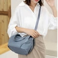thumbnail image 2 of NOKIO Female One-Shoulder Tote Bag, Women'S One-Shoulder Bucket Handbag 2024 New Nylon Bag Fashion One Shoulder Drawstring Crossbody Straddle Light Versatile Casual Bag Small Fresh Bag, 2 of 5