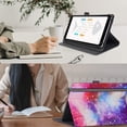 thumbnail image 3 of SUPNICE Universal Stand Folio Case Cover for All 7-8 Inch Tablet (iPad mini,Amazon Fire 7,Fire 8,Onn. 7" Tablet,Onn. 8" Tablet,Galaxy Tab A 8.0,Contixo 7" Tablet,Lenovo Tab M8 Tablet), Galaxy, 3 of 7