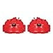 thumbnail image 3 of Power Stop avant S5482 Paire d'Étriers Enduits de Poudre Rouge Haute Température, 3 of 4