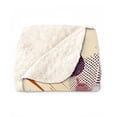 thumbnail image 2 of Beagle Portrait Watercolor Vintage Retro Styles Cozy Sherpa Blanket Beagles Dog Lover Gifts Idea Warm Soft Throw Blanket - 00001, 2 of 5