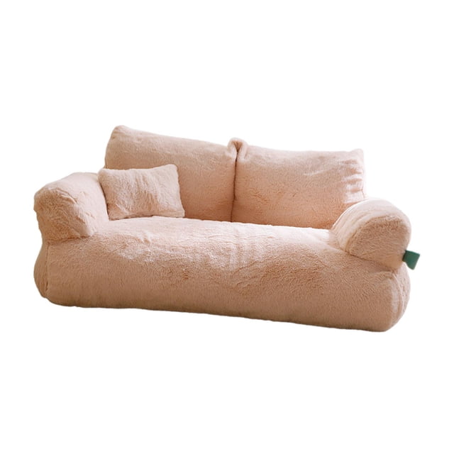 Sofá cama para gatos Condominio para gatos Decoración suave para el hogar al aire libre Almohadilla desmontable de moda Casa para gatos cálida Sofá