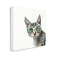 thumbnail image 3 of Stupell Fun Cat Sunglasses Portrait Animals & Insects Painting Gallery Wrapped Canvas Print Wall Art, 3 of 7