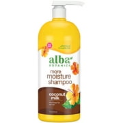Alba Botanica More Moisture Shampoo, Coconut Milk, 32 fl. oz.