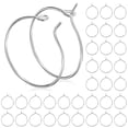 thumbnail image 2 of 200 Pcs Earring Hoops for Jewelry Making Ear Wire Hoops DIY Earring Accessories for Women, 2 of 8