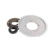 thumbnail image 4 of Conector de la rueda dentada de bicicleta, piezas modificadas bicicleta 32t 410 kit de sótbelo de cadena de acero para scooters para reparador, 4 of 7