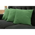 thumbnail image 5 of Ambesonne Green Throw Pillow Cover 4 Pack, 60s Retro Vintage Dots, 18", Green and White, 5 of 5