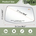 thumbnail image 5 of Passenger Side Replacement Mirror Glass - compatible with Chevy & GMC vehicles - Silverado 1500 2019-2024, Sierra 1500 2019-2024 - Heated with Blind Spot Detection, w/o Auto Dimming, 84309705, 5 of 6