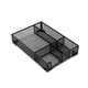 thumbnail image 1 of Moyic Simplifique el almacenamiento Bandeja de metal resistente y a la moda Marco de almacenamiento con varios compartimentos A5 negro Type3 NO3, 1 of 6