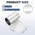 thumbnail image 2 of Rollo de Hoja de Acero Inoxidable 301 Uxcell, 0.1mm x 100mm x 2m, Banda de Hoja de Acero Inoxidable de Alta Elasticidad para Manualidades, Industria de Maquinaria, Shim de Soldadura, Plata, 2 of 7