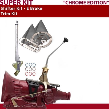 American Shifter FMX Shifter Kit 10 in. E-Brake Trim Kit for CB748