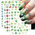 thumbnail image 1 of Calcomanías para uñas KOLONAMS, trébol de San Patricio, 4 piezas, 1 of 7